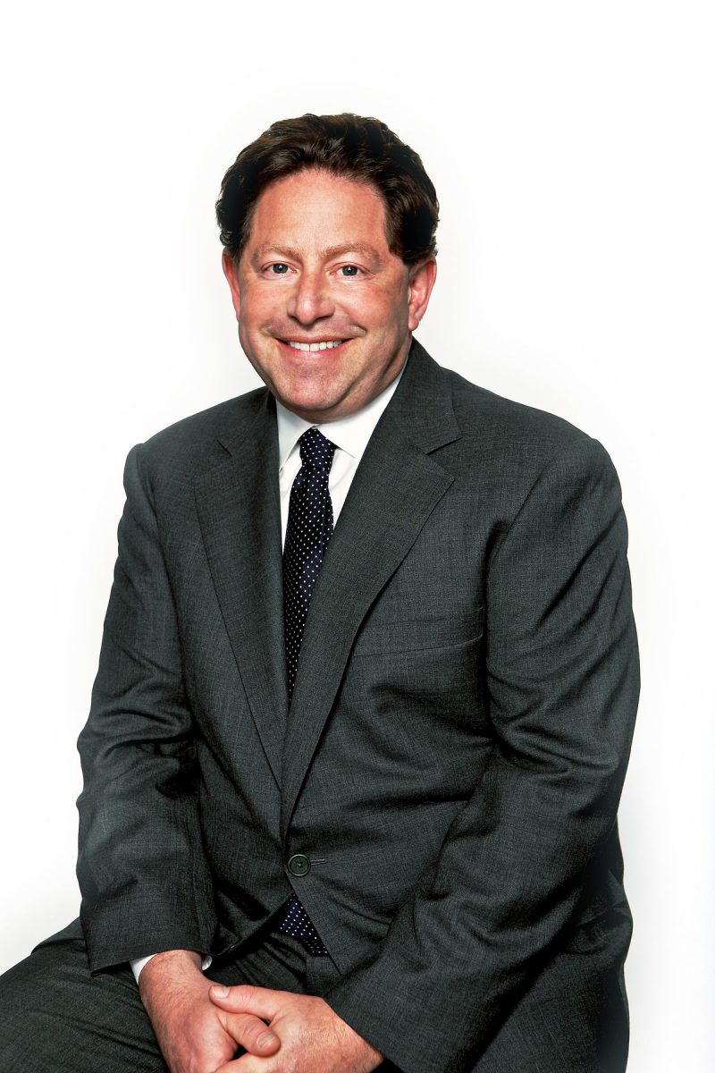Activision’s Bobby Kotick helps send University of Michigan football