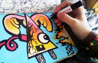 Kayleigh Doughty always starts with a sketch