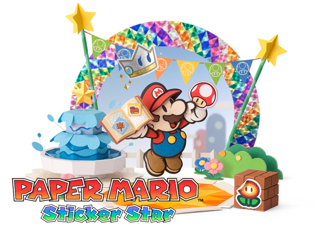 E312: Paper Mario sticker system detailed