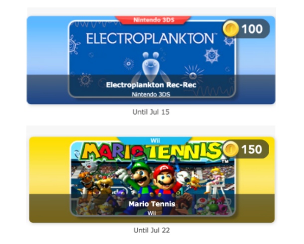 Electroplankton Rec-Rec and Mario Tennis are this month’s Club Nintendo downloads