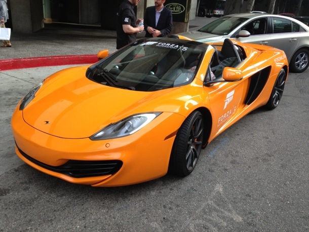Spotted at E3: The Forza 5 McLaren MP4-12C