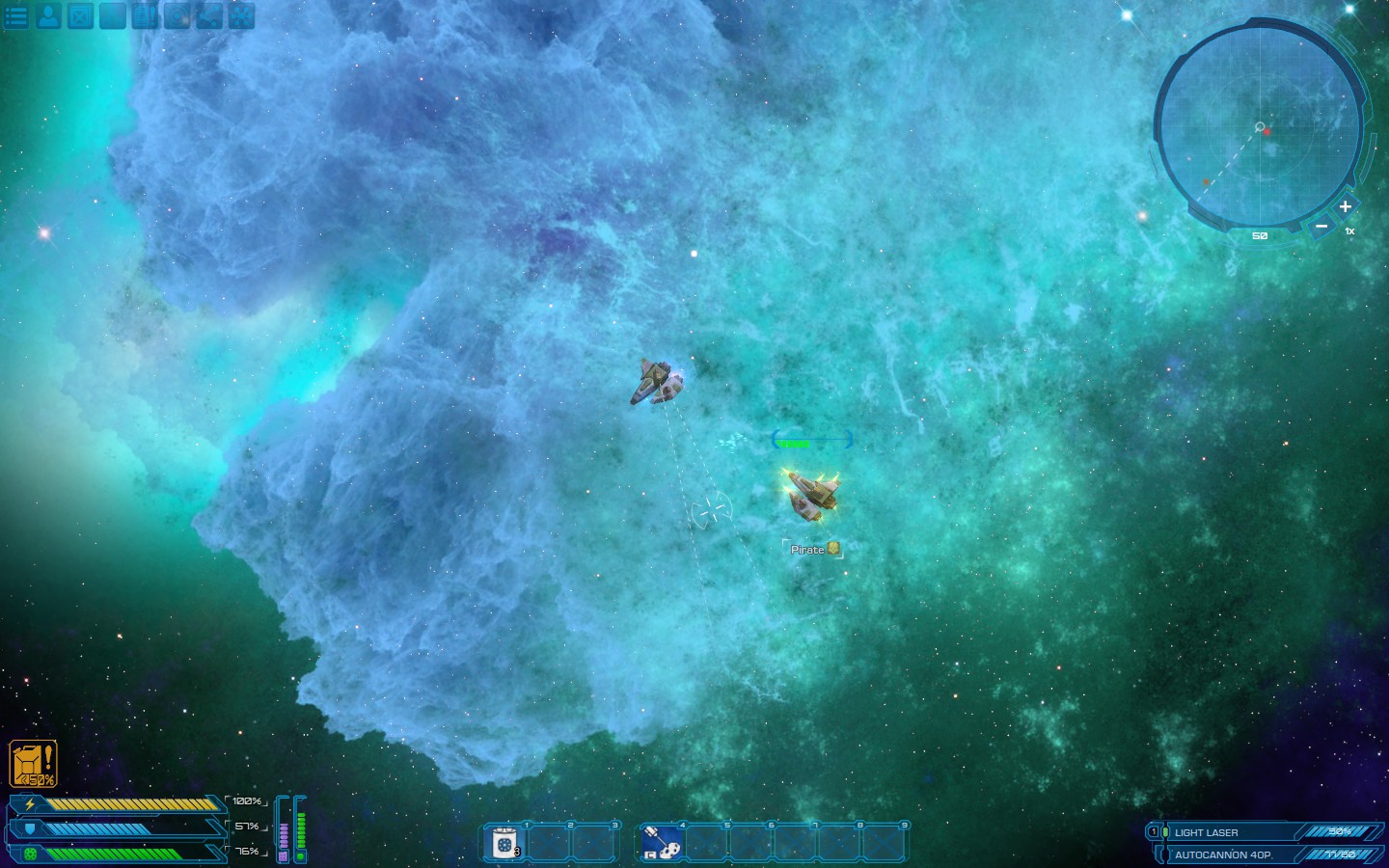 In space, nobody can hear your beams.