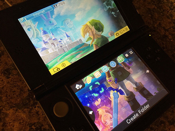 Themes arrive on Nintendo 3DS with new 9.0.0-20 update