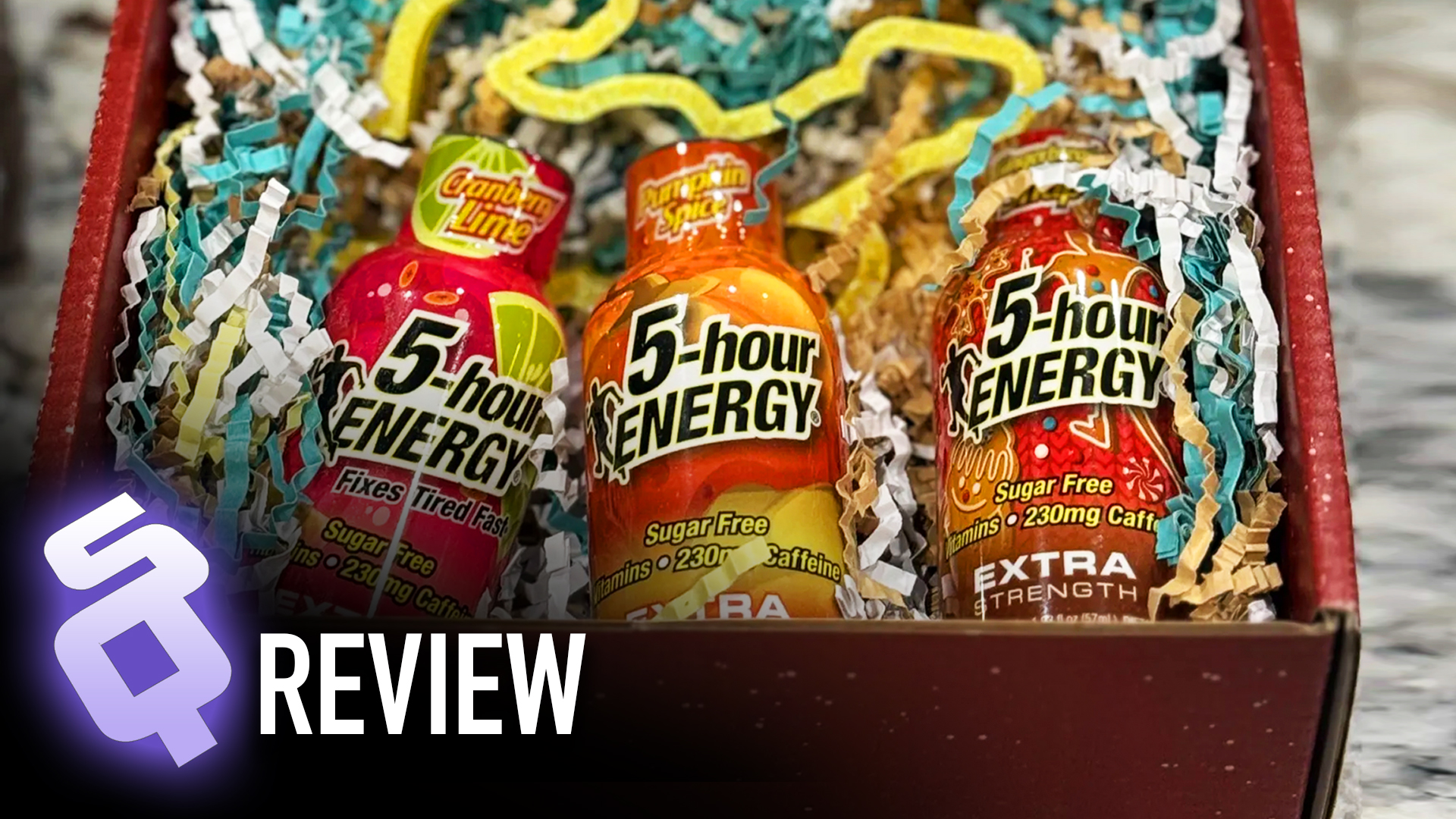5-hour Energy Holiday Flavors review: Snack Power
