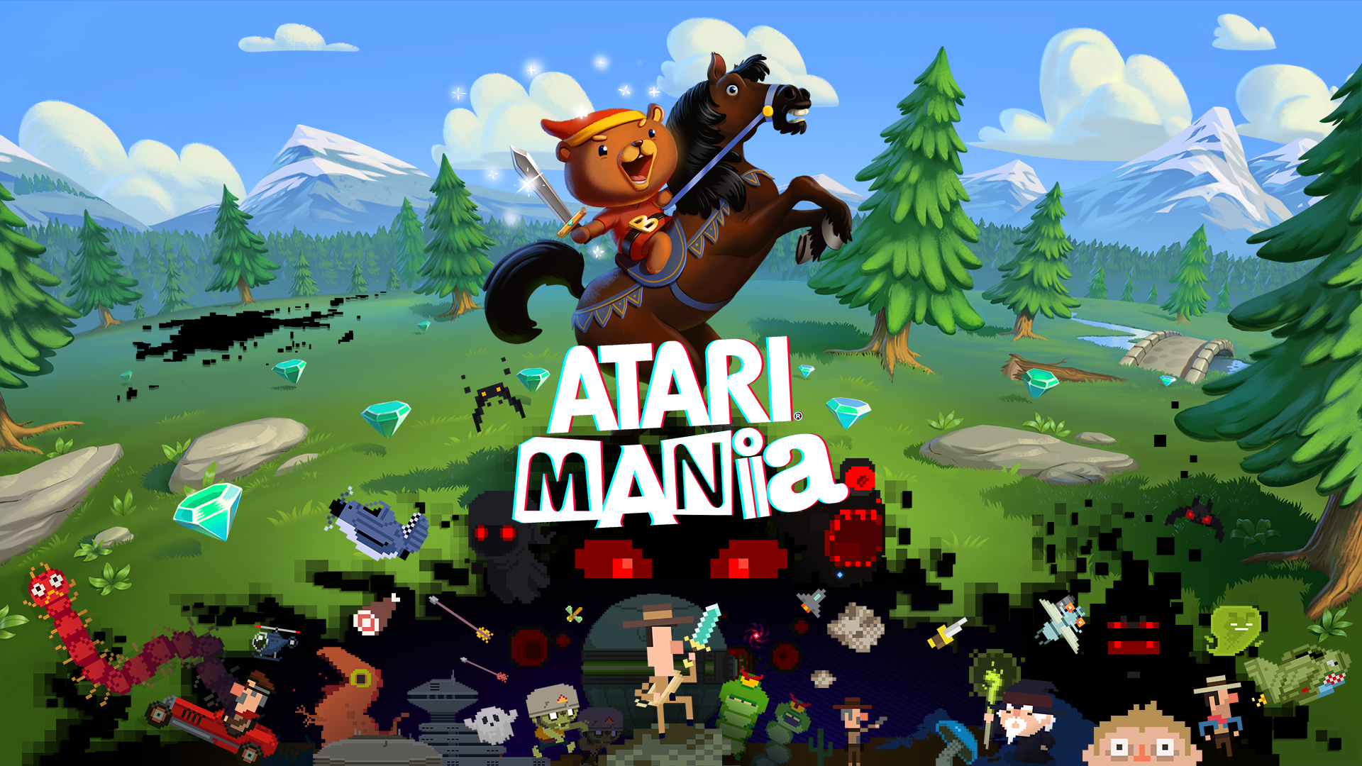 Atari Mania remixes classic games to maybe make them actually good again