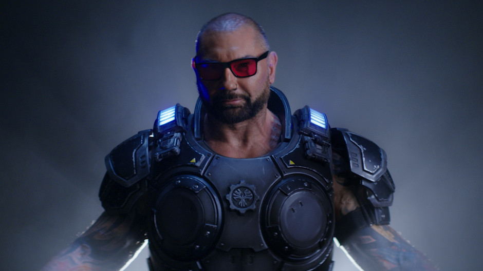 Dave Bautista officially joins Gears of War as Marcus Fenix
