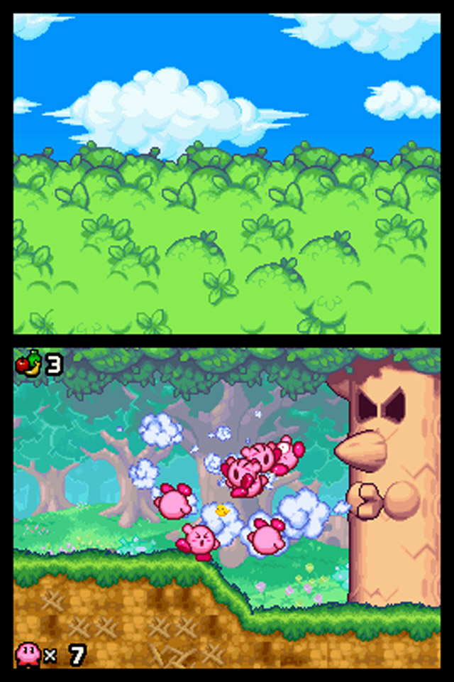 Kirby mass attack screenshot. кирби mass. Mass attack. кирби настольная игра. Kirby mass attack.