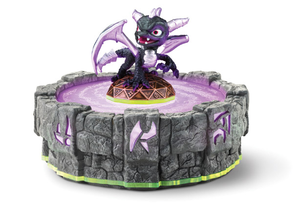 Skylanders' Dark Spyro figurine