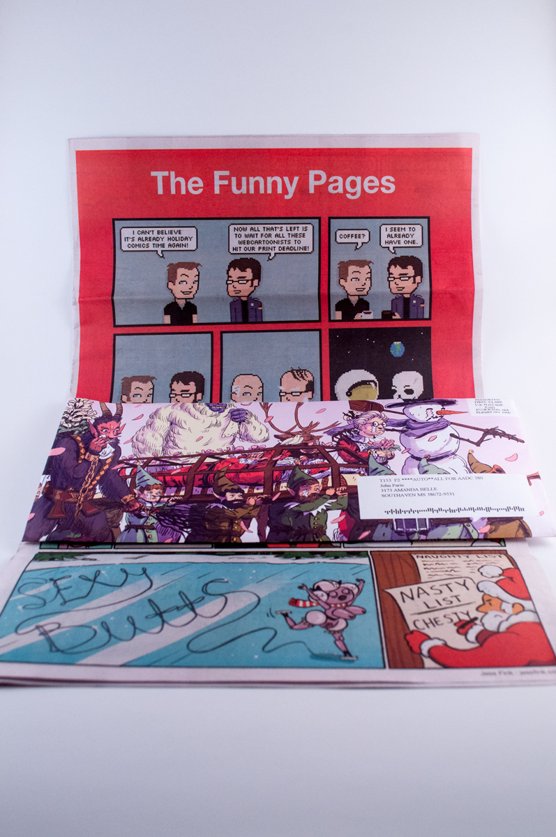 Ten Days of Kwanzaa of Whatever Day 4 Funny Pages