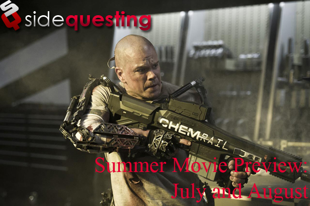 SideQuesting’s Summer Movie Preview: July and August