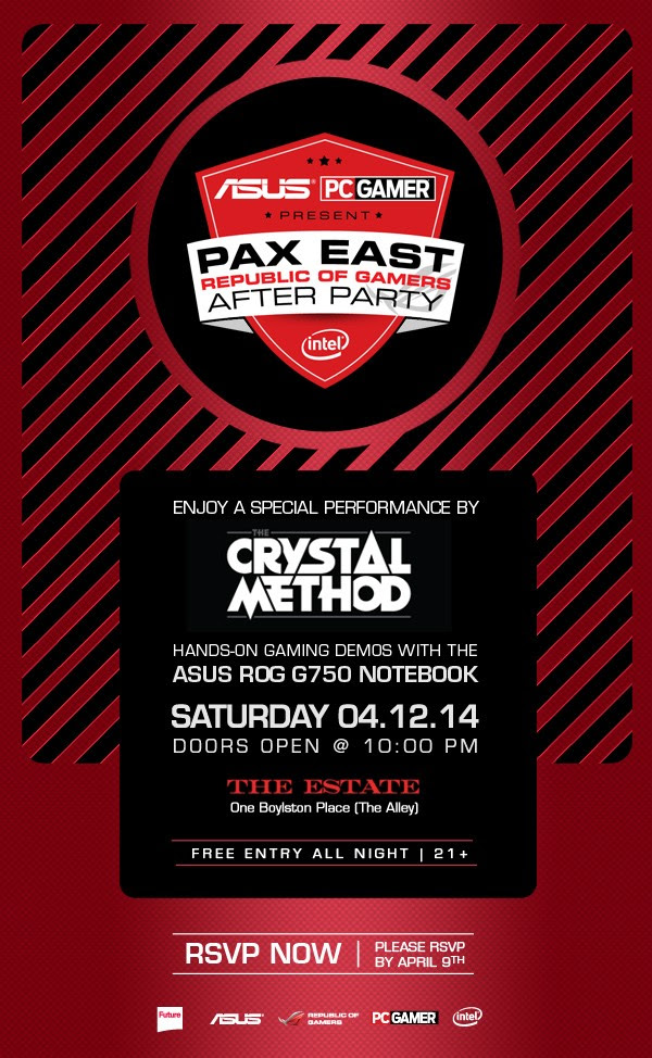 Estate PAX East party ASUS