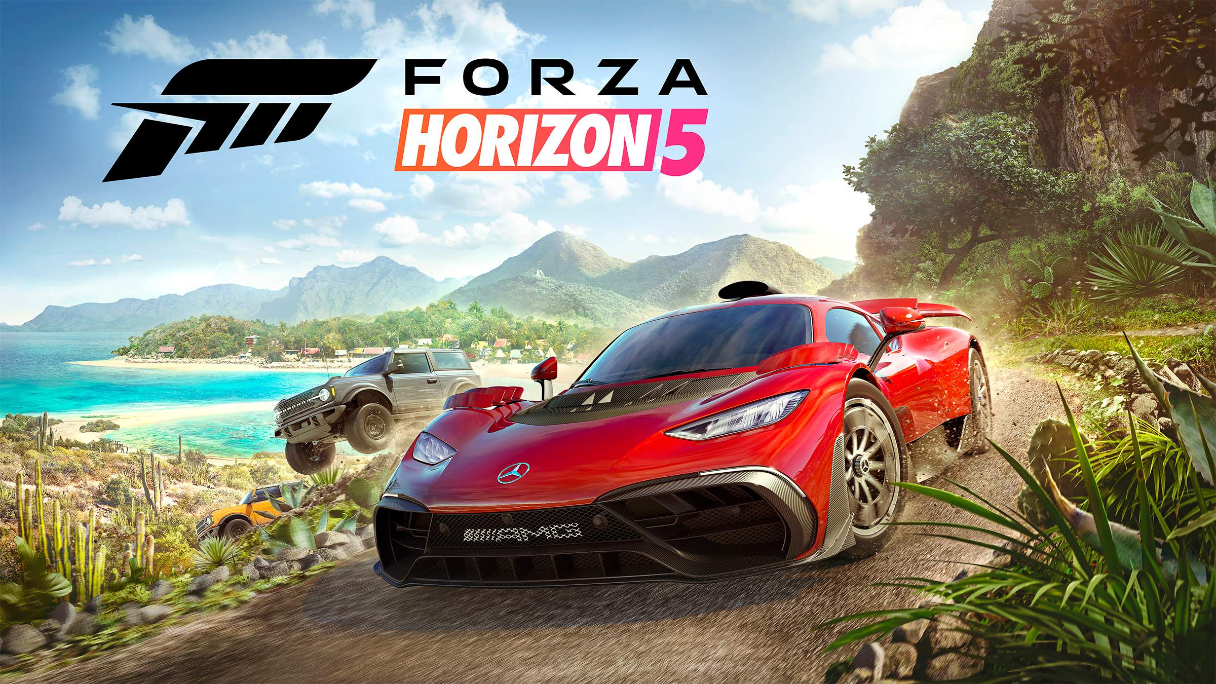 Forza Horizon 5 reveals cover cars and glorious intro race