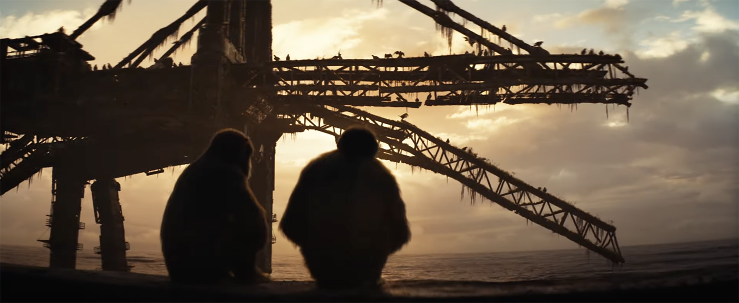 Kingdom of the Planet of the Apes debuts massive new trailer