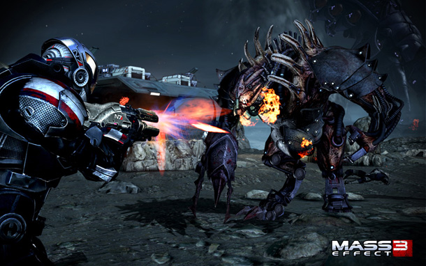 Mass Effect 3 Shepard & Reaper