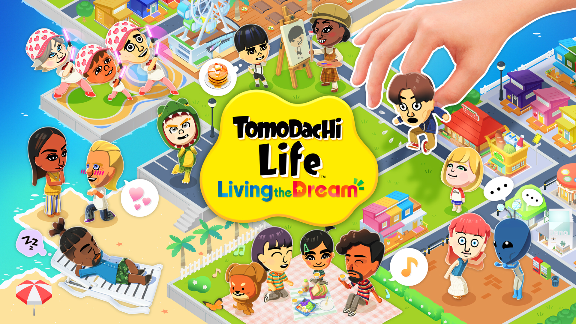 We’re gonna be sickos for Tomodachi Life: Living the Dream