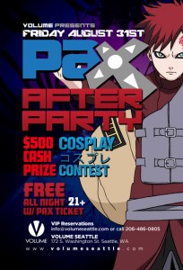PAX Volume After Party