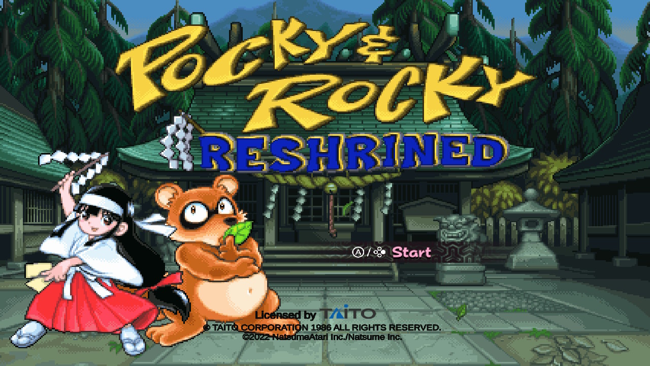 Pocky & Rocky Reshrined is a blast from an alternate past
