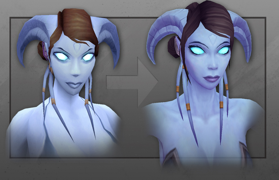 World Of Warcraft Update: No fooling around with the female Draenei