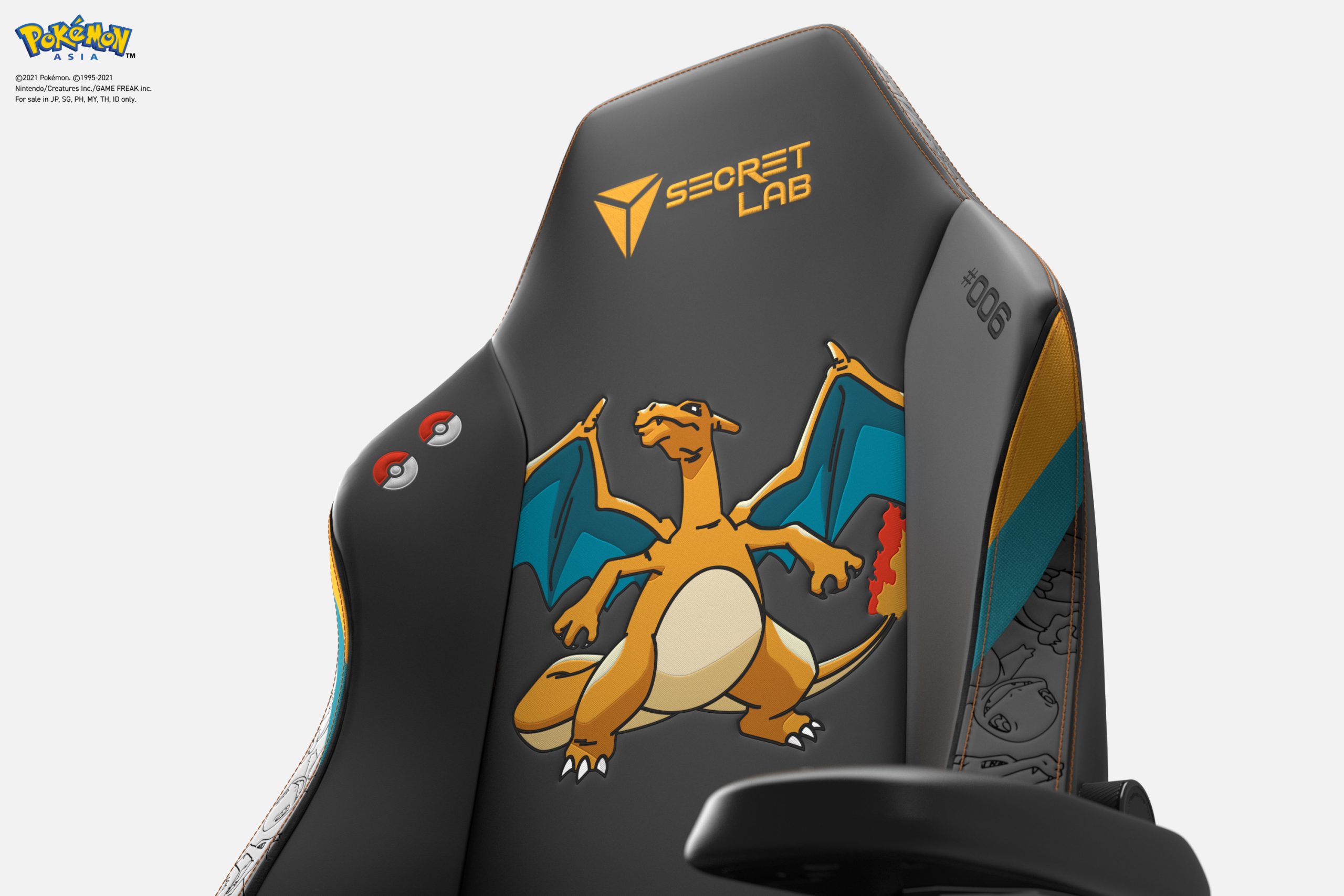 Secret Lab and Pokémon collaborating on limited edition chairs