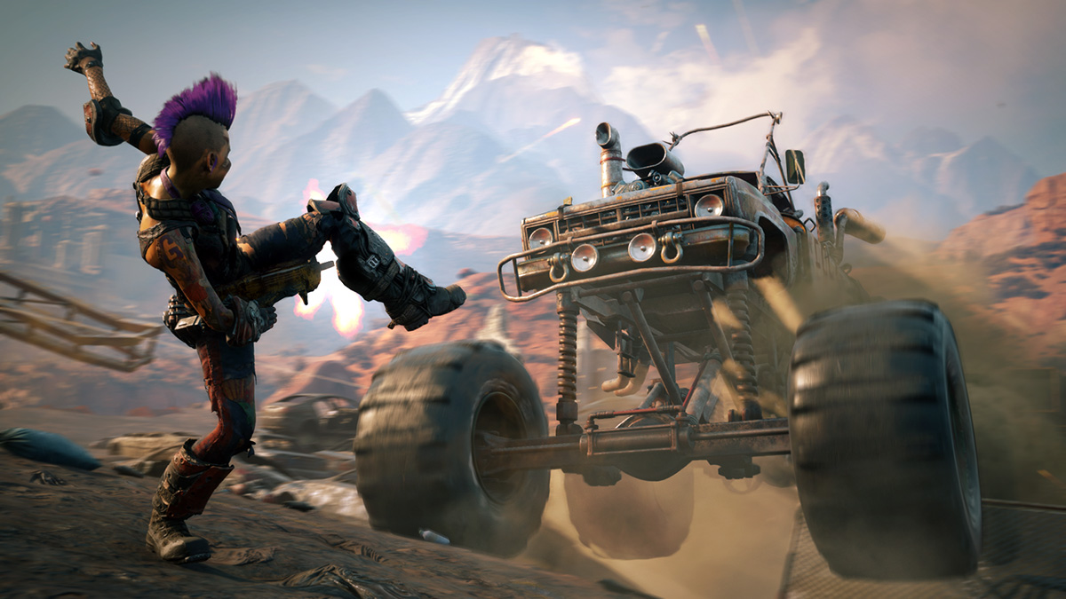 Rage 2’s first gameplay paints a pink post-apocalypse