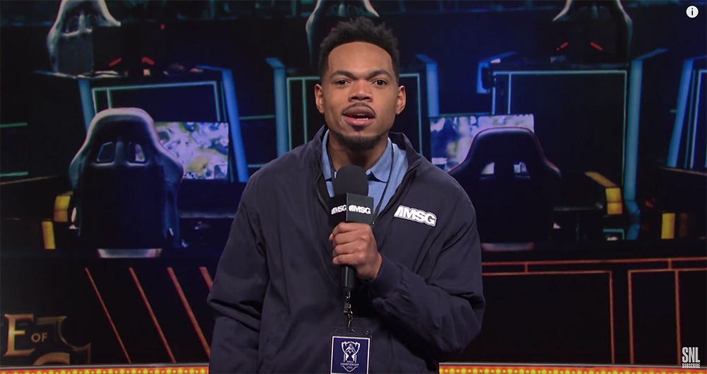 Chance the Rapper is an eSports reporter, and it’s fantastic