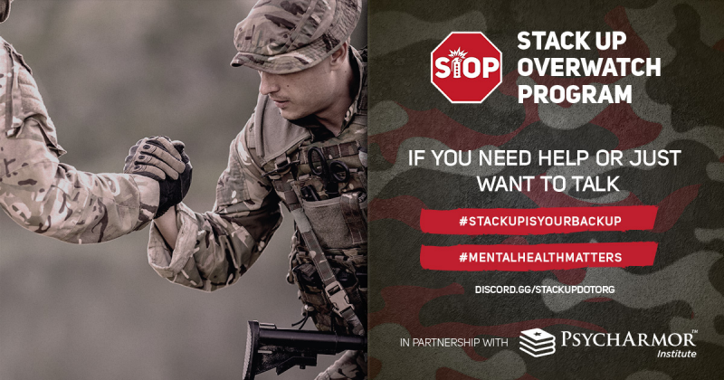 STOP: Stack Up’s New Veteran Support Service Can Help Save Lives