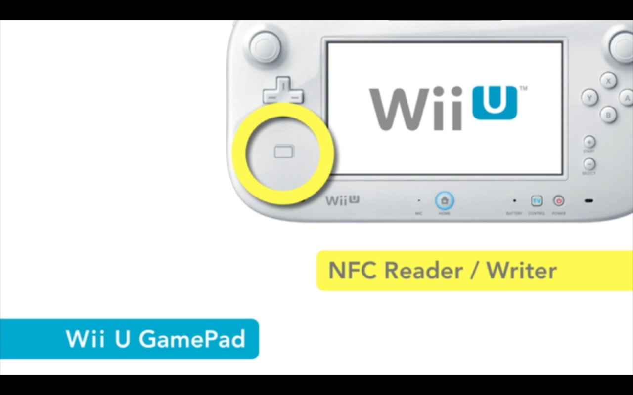 Wii U Gamepad NFC Reader