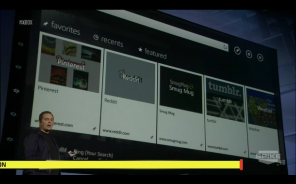 Xbox Internet Explorer