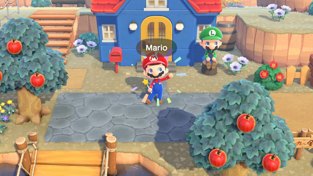 Mario comes to Animal Crossing with Warp Pipes
