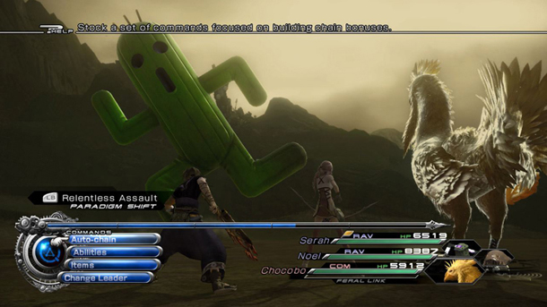 Final Fantasy XIII-2 Tonberry Battle