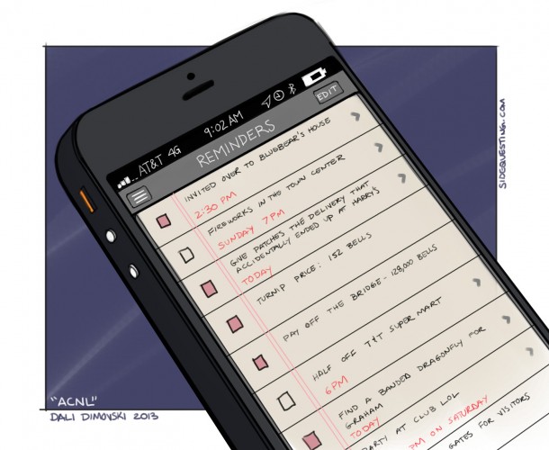 Animal Crossing New Leaf iPhone