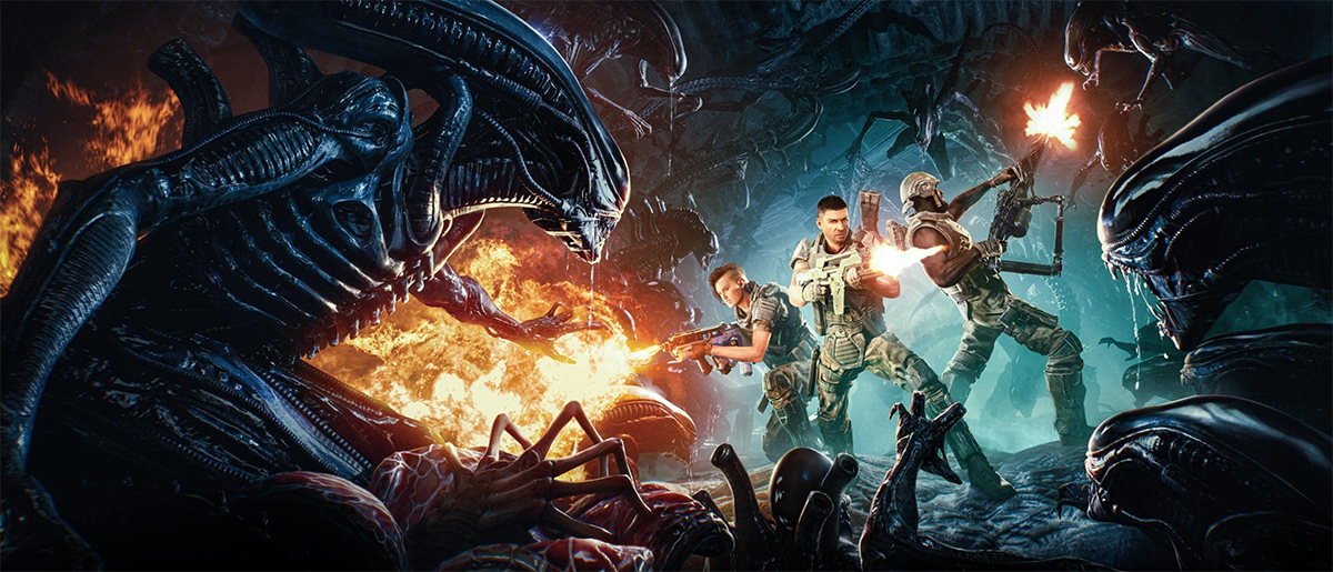 Aliens: Fireteam announced, taking Xenomorphs online