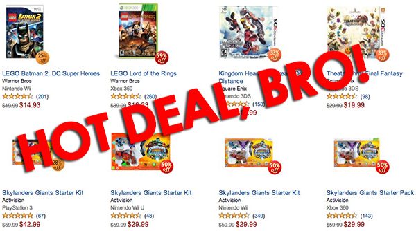 Amazon Back to School Video Games Sale