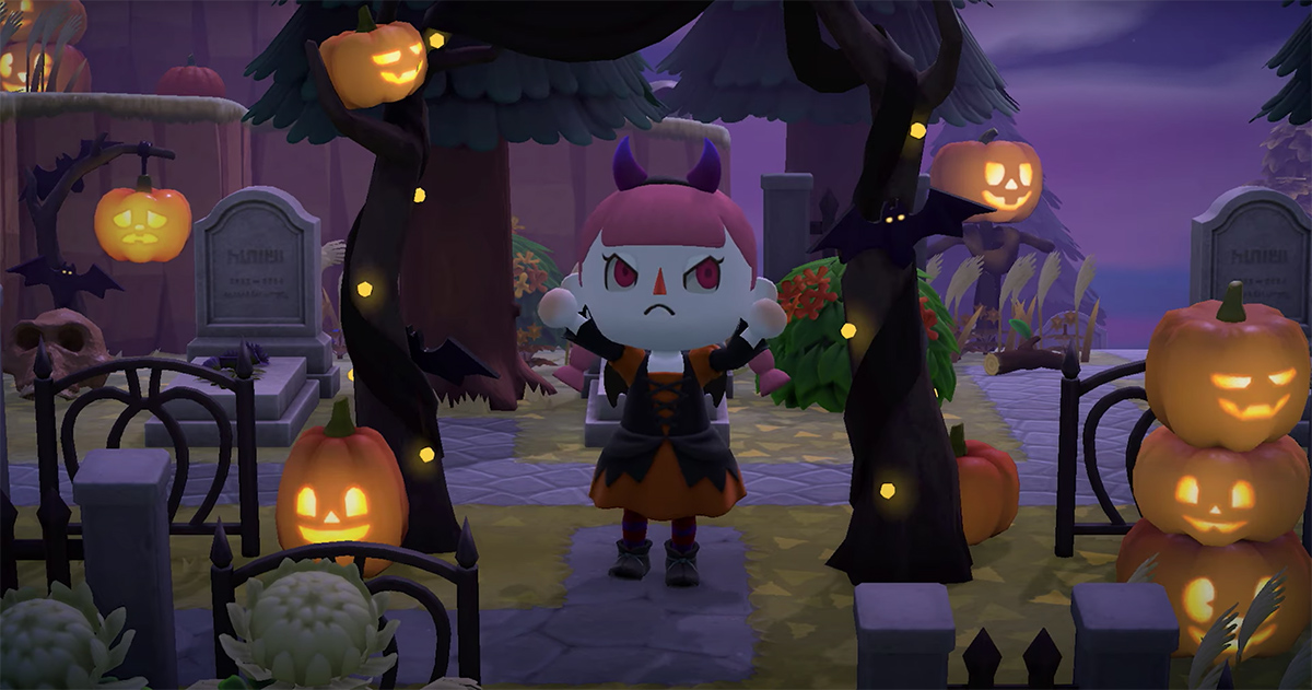 Animal Crossing’s Halloween update goes live next week