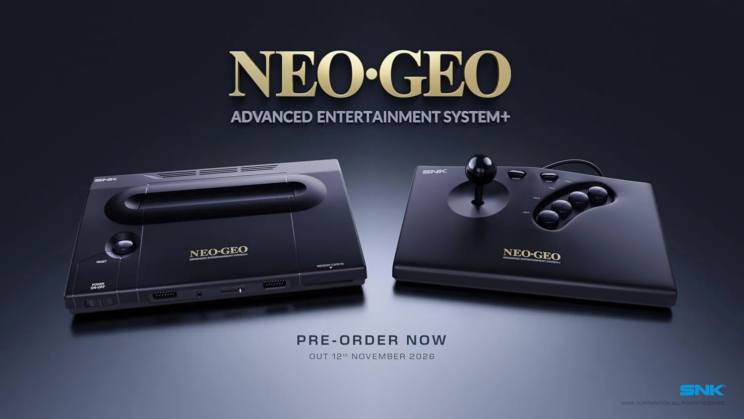 The Neo Geo AES Plus gets us all nostalgically bubbly inside