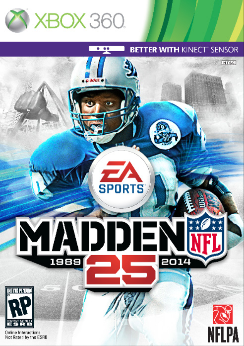 Barry Sanders Madden NFL 25