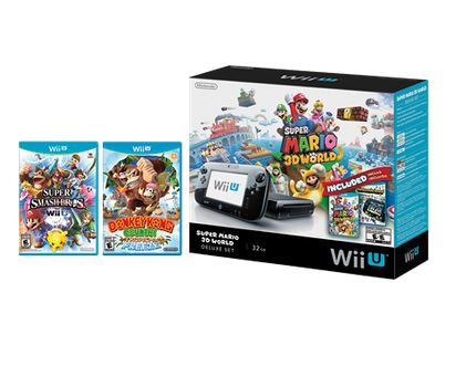 Best Buy’s Black Friday includes Wii U + Smash Bros, Mario 3D World, NintendoLand & Donkey Kong for $360.