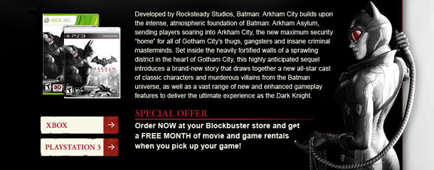 Blockbuster's incredible November promotion