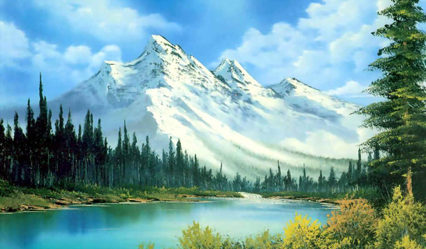 Bob Ross or Skyrim?