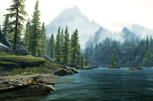 Bob Ross or Skyrim?