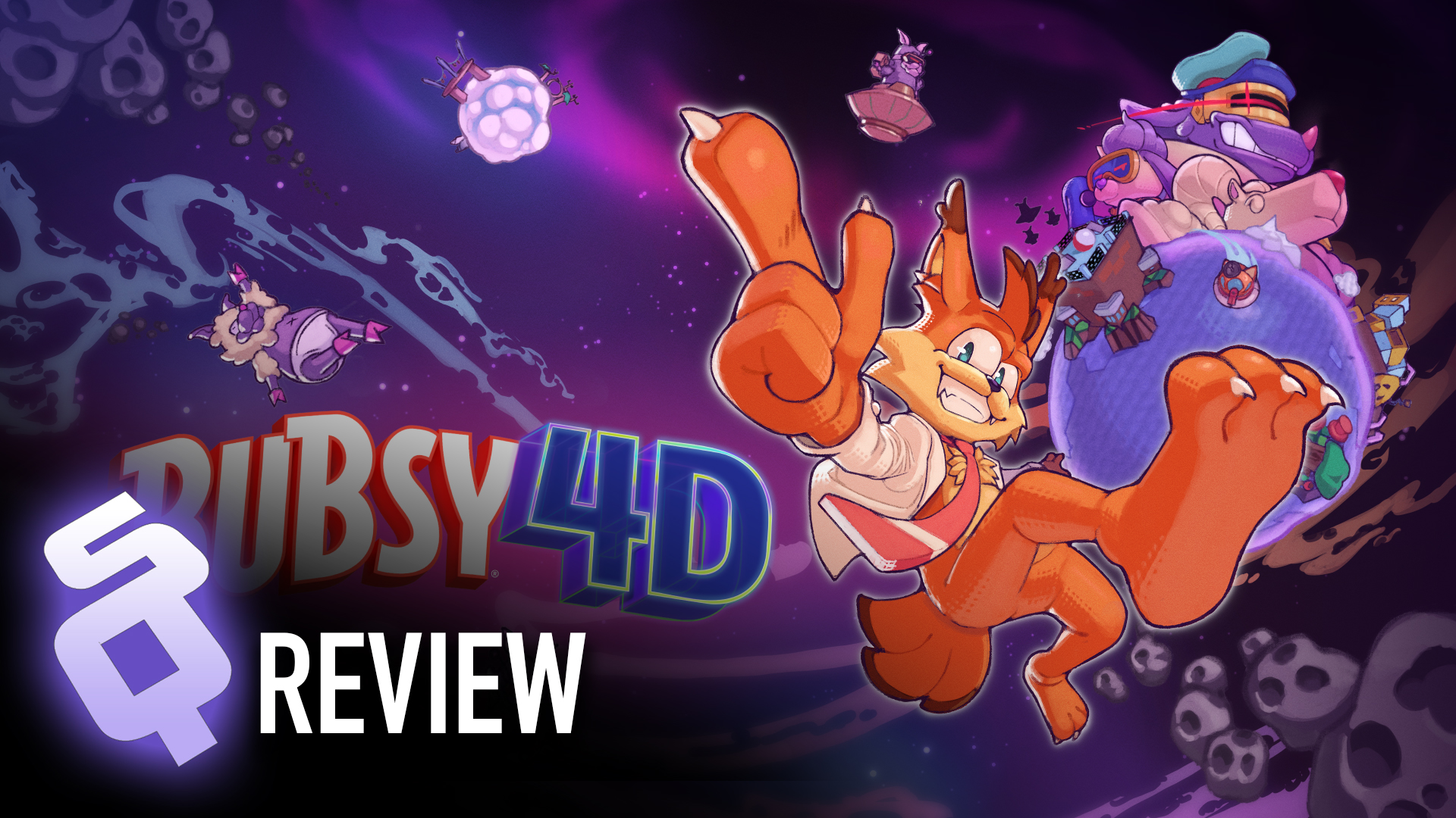 Bubsy 4D review: This is a game about Bubsy the Bobcat