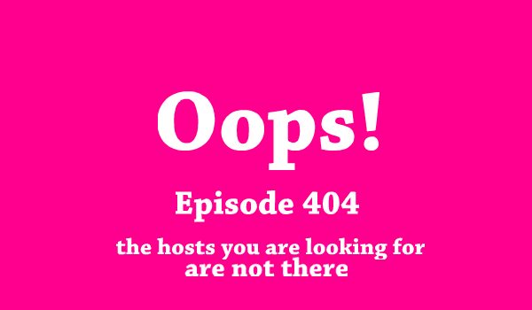 Episode 404 Error