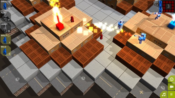 Battles can get hectic, quickly