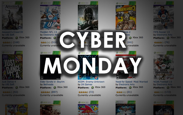 Cyber Monday is GO! The hottest deals on games and gear!