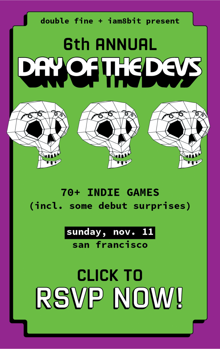 The 6th Annual Day of the Devs arrives November 11