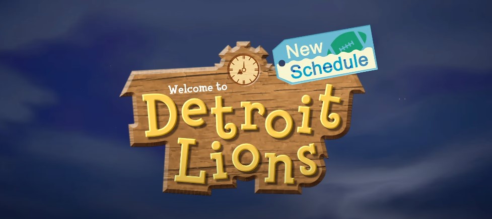 The Detroit Lions just trolled their opponents in Animal Crossing