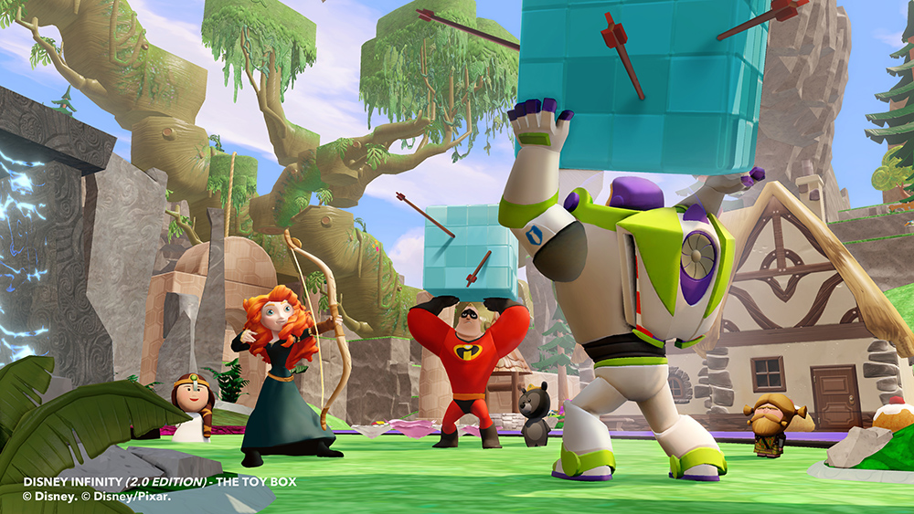 My daughter will finally be able to play with Disney Infinity 2.0’s Toybox [Hands-on Preview]