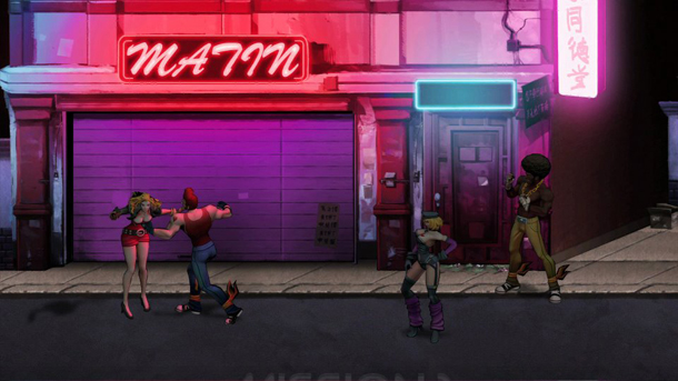 Double Dragon Neon screenshot