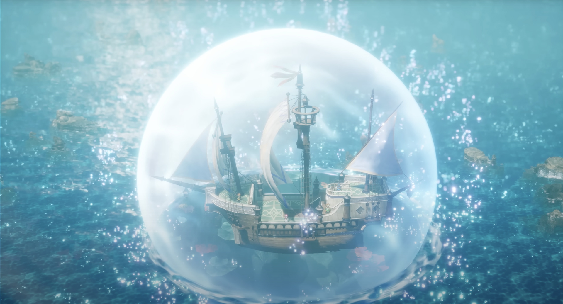 The Dragon Quest I & II Remake has a whole new area