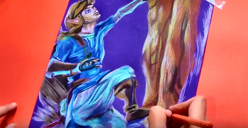 Art Tutorial: How to draw Link and Zelda